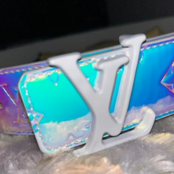 Louis Vuitton | Accessories | Lv Monogram Prism Belt | Poshmark display picture 1